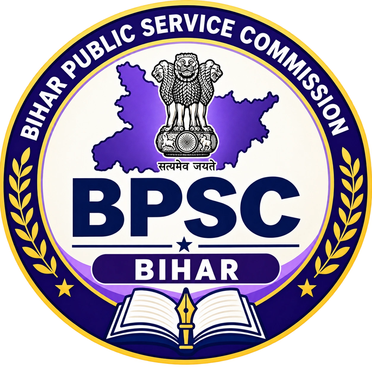 BPSC 72nd CCE logo